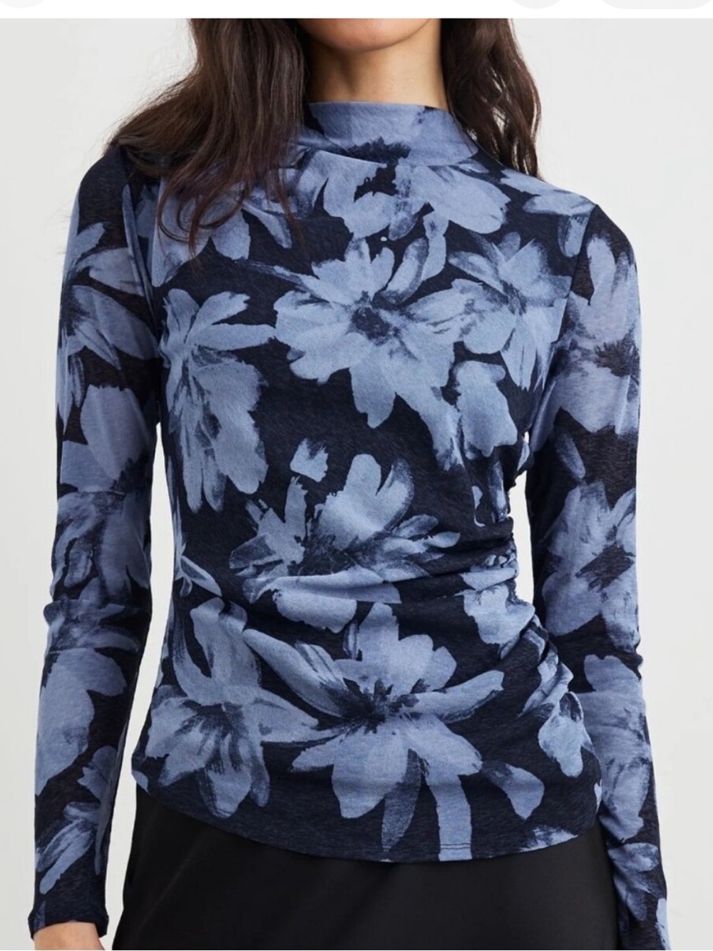 Rails Joelle Mesh Top on Midnight Lily